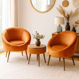 Atelier Del Sofa Lida Babyface - Naranja